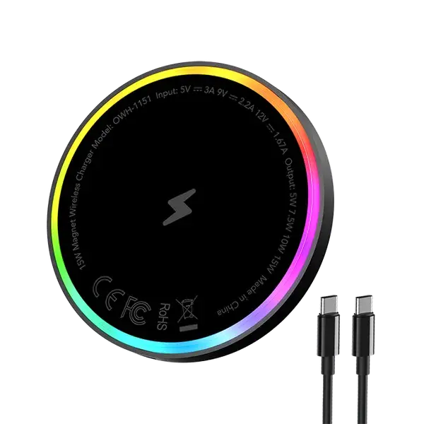 oraimo Power Dock 15W Magnetic Wireless Charging Pad