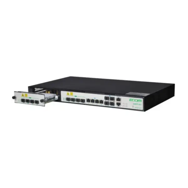 ECOM E08EP-4S+ 8-Port EPON OLT with 4 PON Card