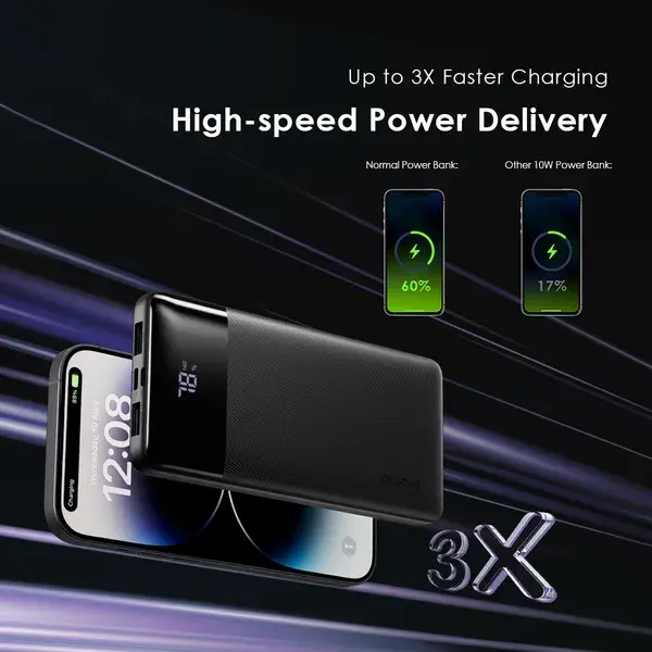 oraimo Toast 22.5 Byte 10000mAh 22.5W Power Bank