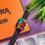 Y80 Ultra Smartwatch With 8 Strap